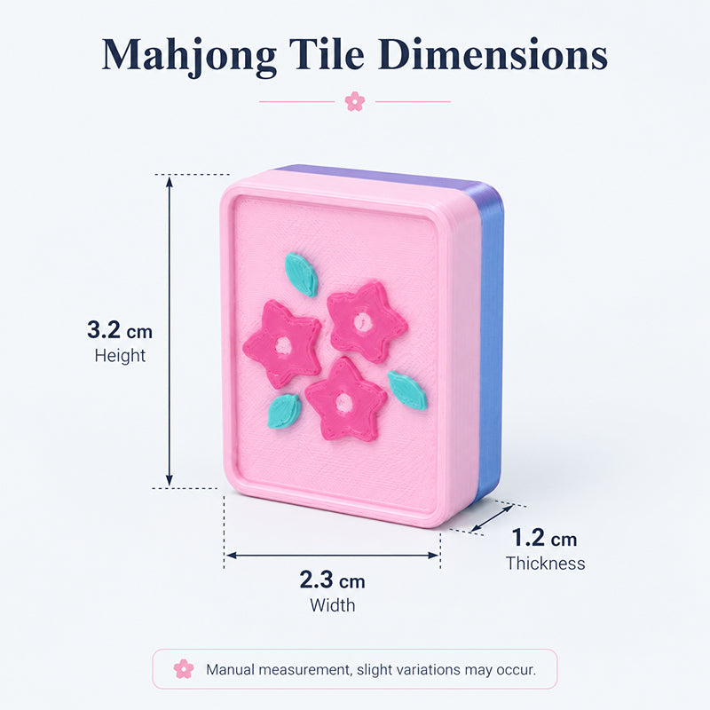 Pink American Mahjong Tile Set (160pc)